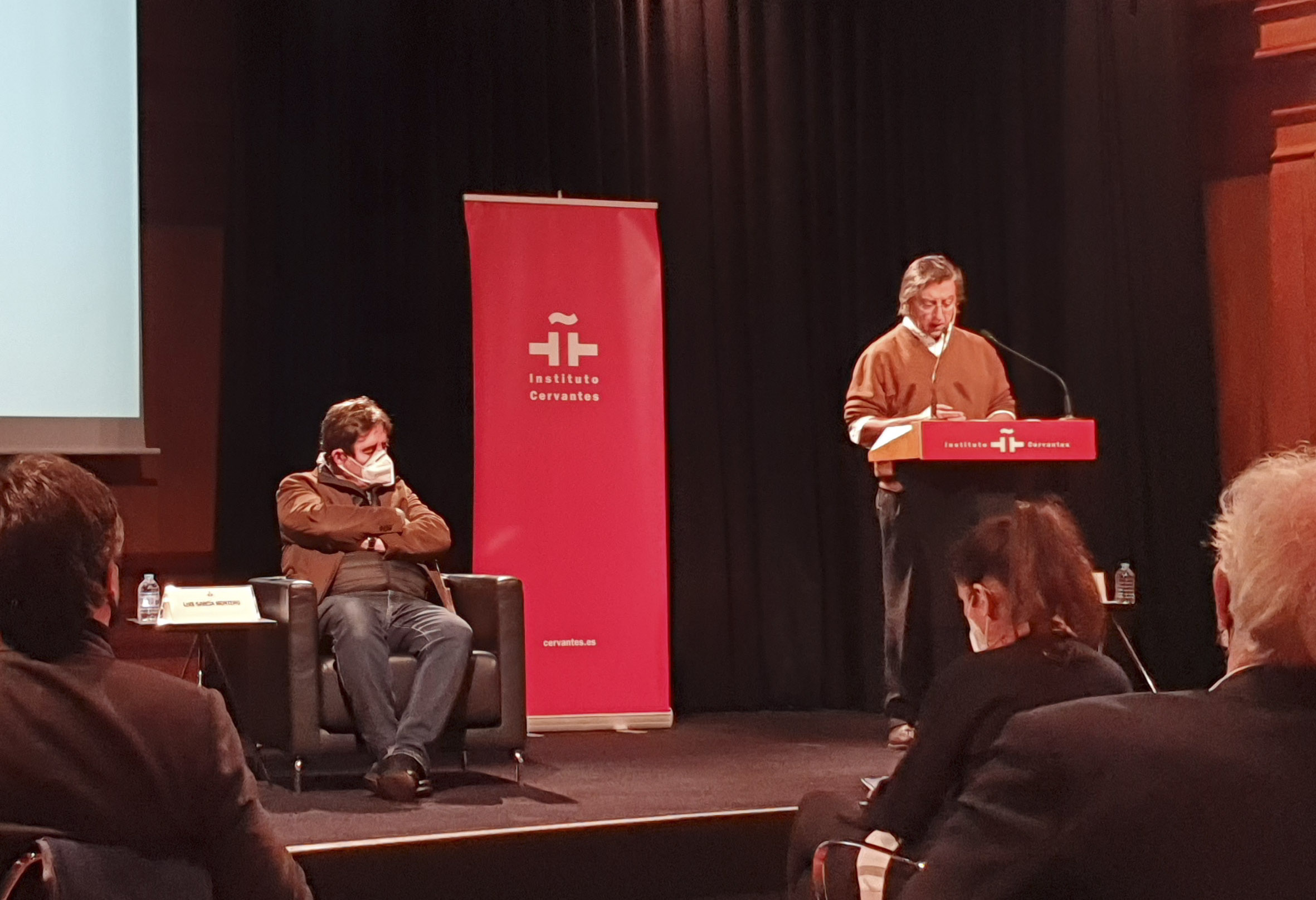 Presentación de A Madame Chi en Instituto Cervantes
